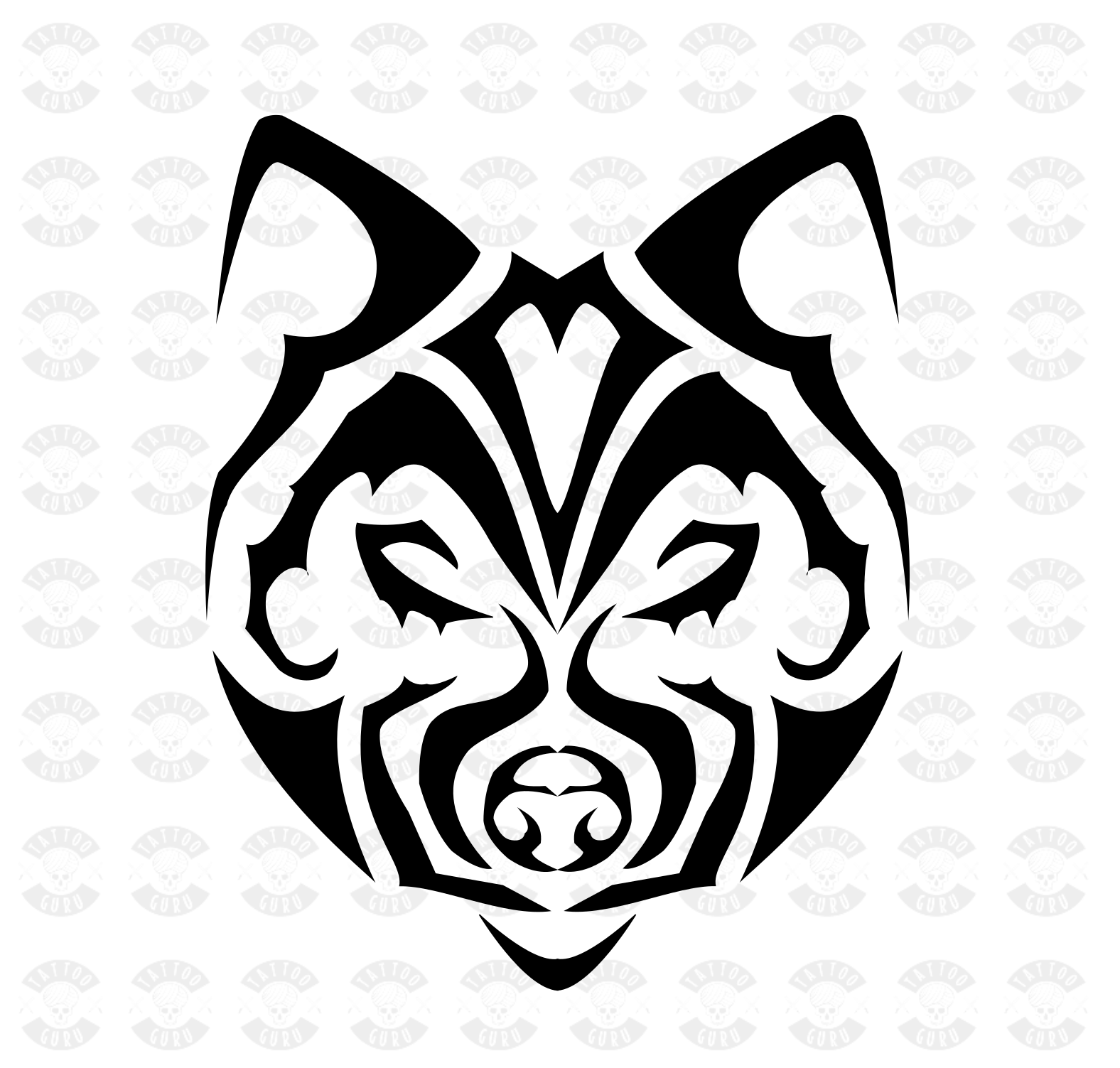 Detail Wolfskopf Wolf Tattoo Vorlage Koleksi Nomer 8
