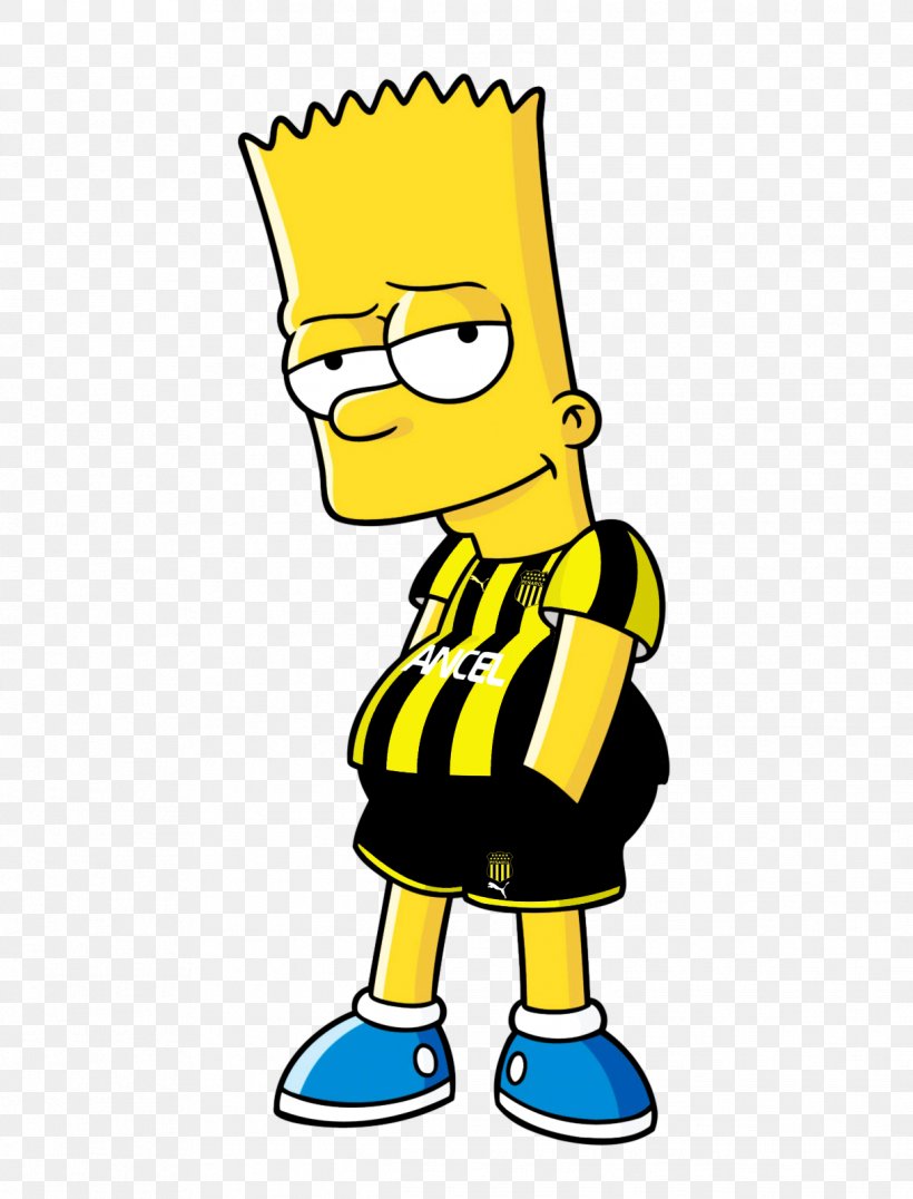 Detail Bart Simpson Soccer Nomer 5