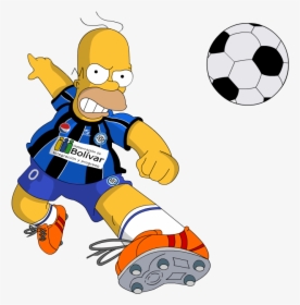 Detail Bart Simpson Soccer Nomer 6