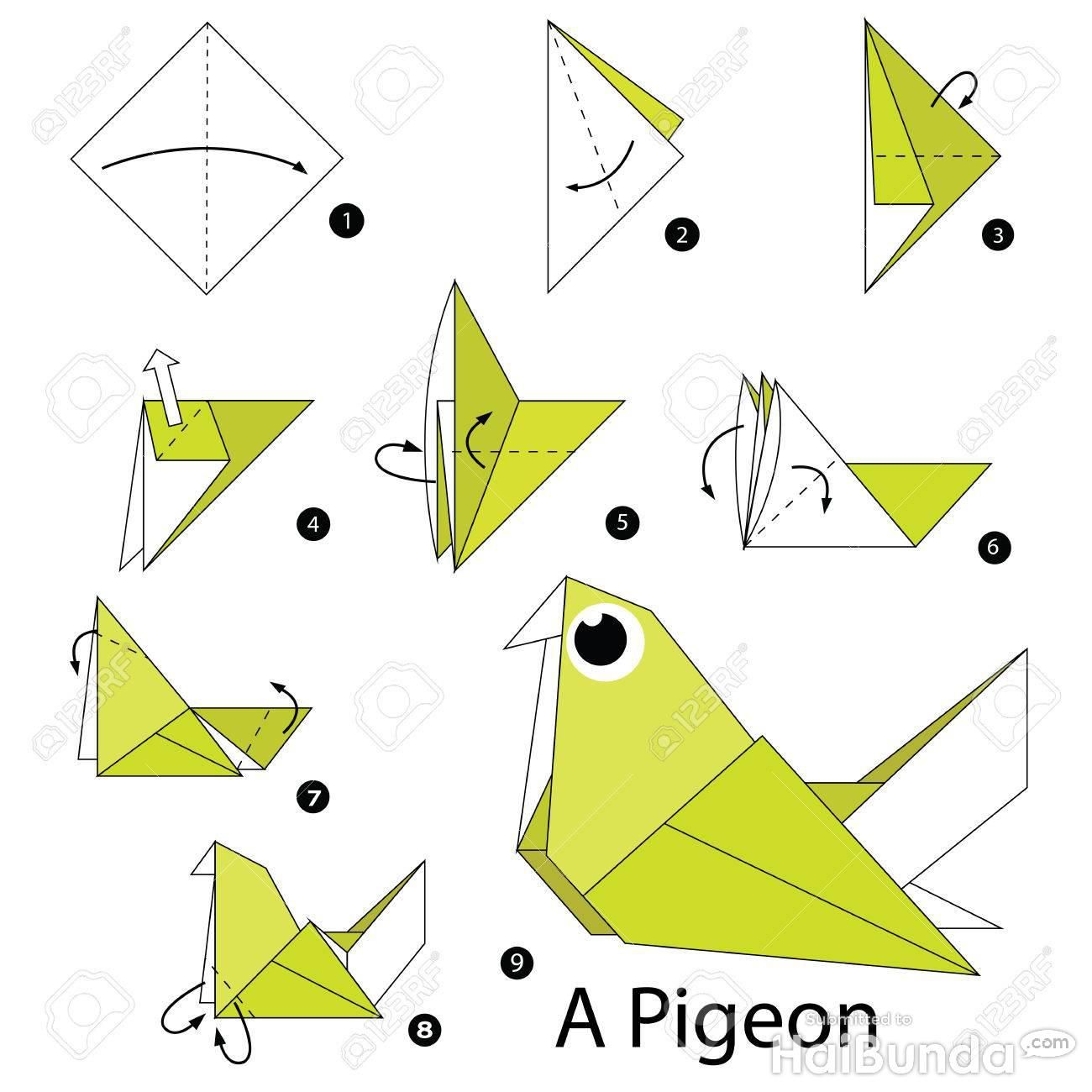 Detail Gambar Burung Dari Kertas Origami Nomer 13
