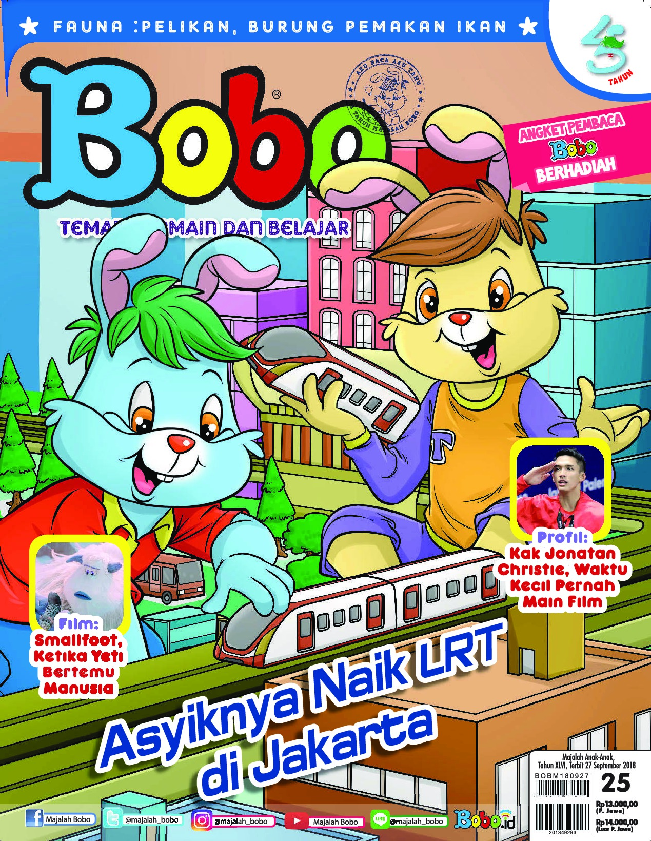 Detail Gambar Burung Di Majalah Bobo Nomer 18