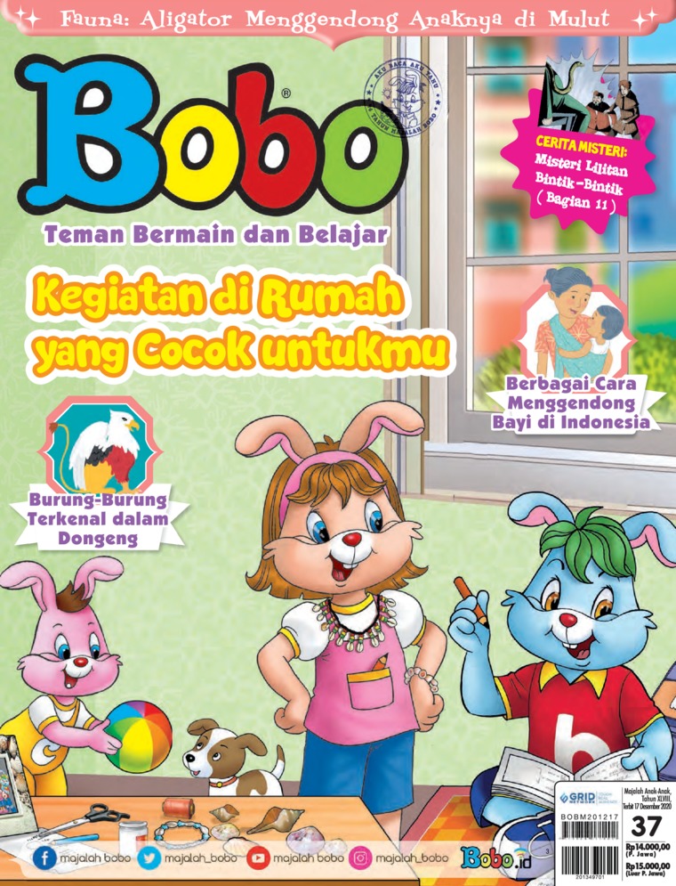 Detail Gambar Burung Di Majalah Bobo Nomer 26