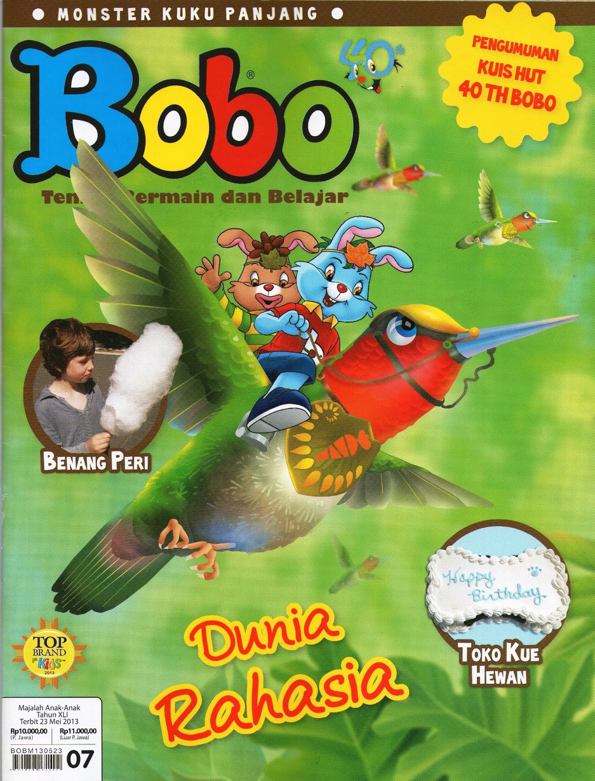 Detail Gambar Burung Di Majalah Bobo Nomer 27