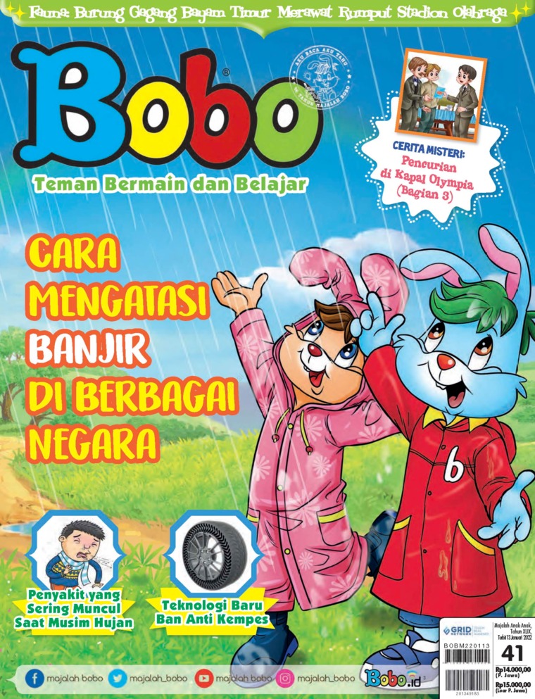 Detail Gambar Burung Di Majalah Bobo Nomer 36