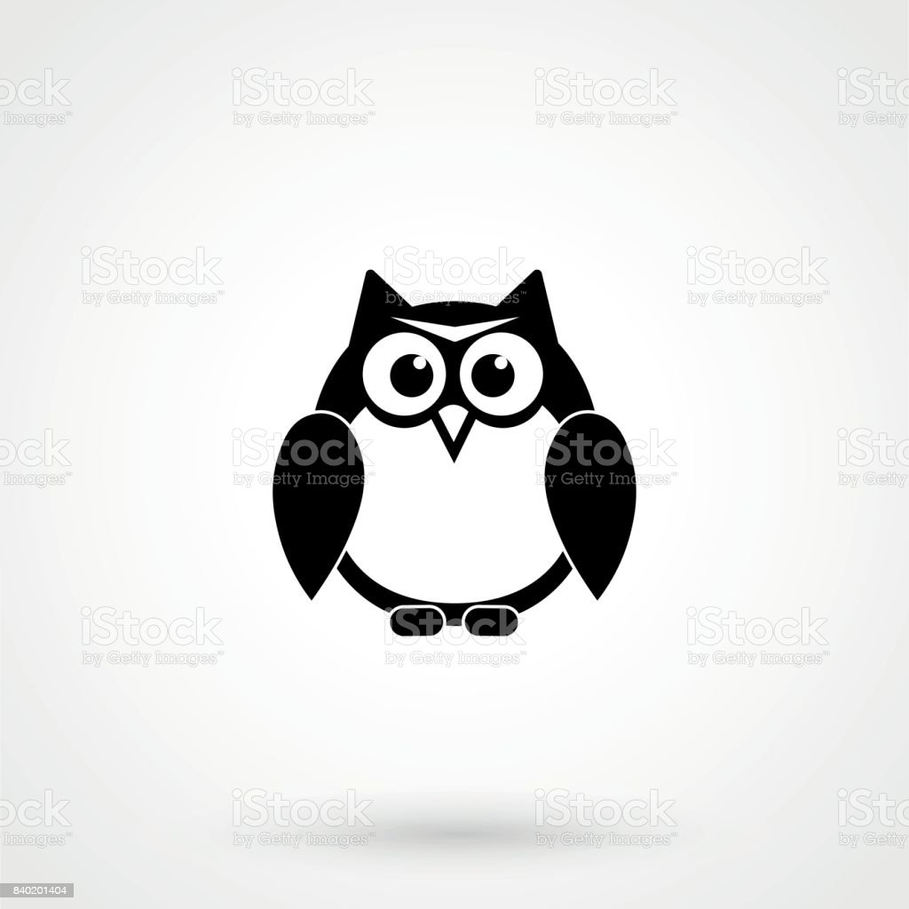 Detail Gambar Burung Hantu Hitam Putih Burung Hantu Logo Vector Nomer 18