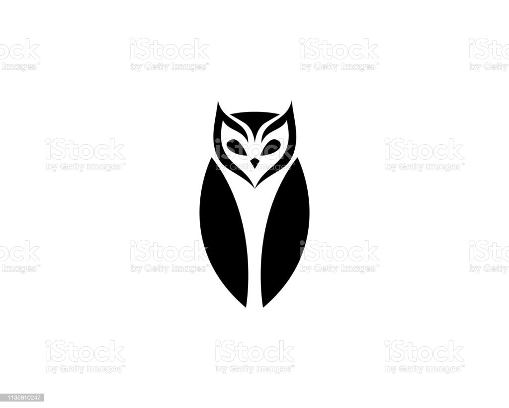 Detail Gambar Burung Hantu Hitam Putih Burung Hantu Logo Vector Nomer 37