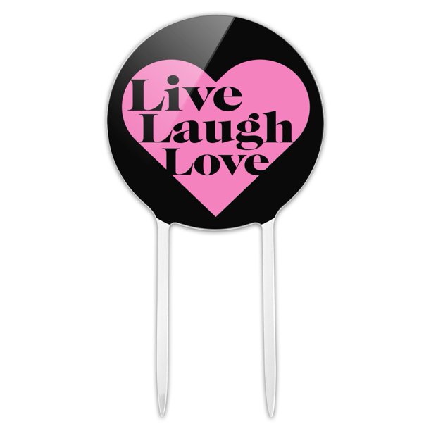 Detail Live Laugh Love Heart Nomer 20