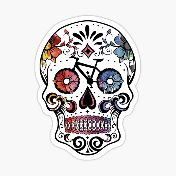 Detail Sugar Skull Mann Nomer 8