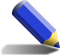 Detail Blauer Stift Nomer 2