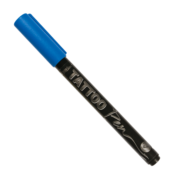 Detail Blauer Stift Nomer 5