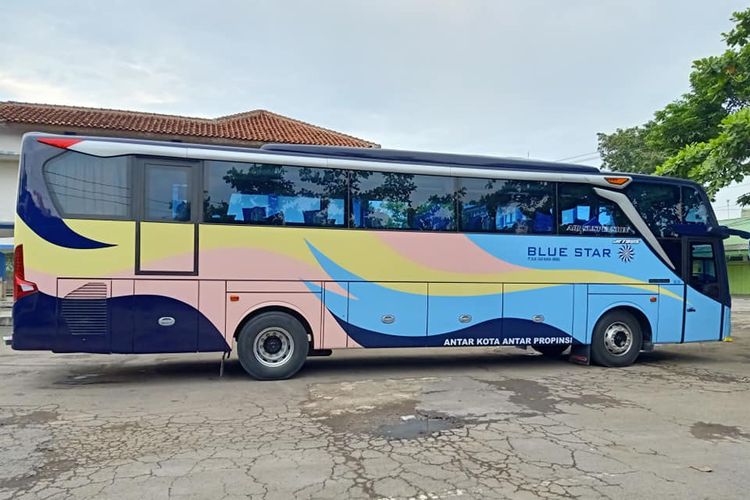 Download Gambar Bus Blue Star Nomer 2