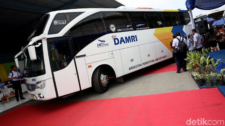 Detail Gambar Bus Damri Nomer 21