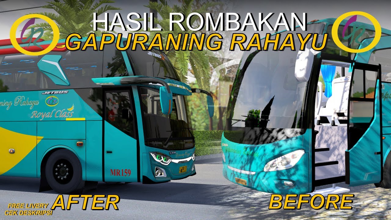 Detail Gambar Bus Gapuraning Rahayu Nomer 28