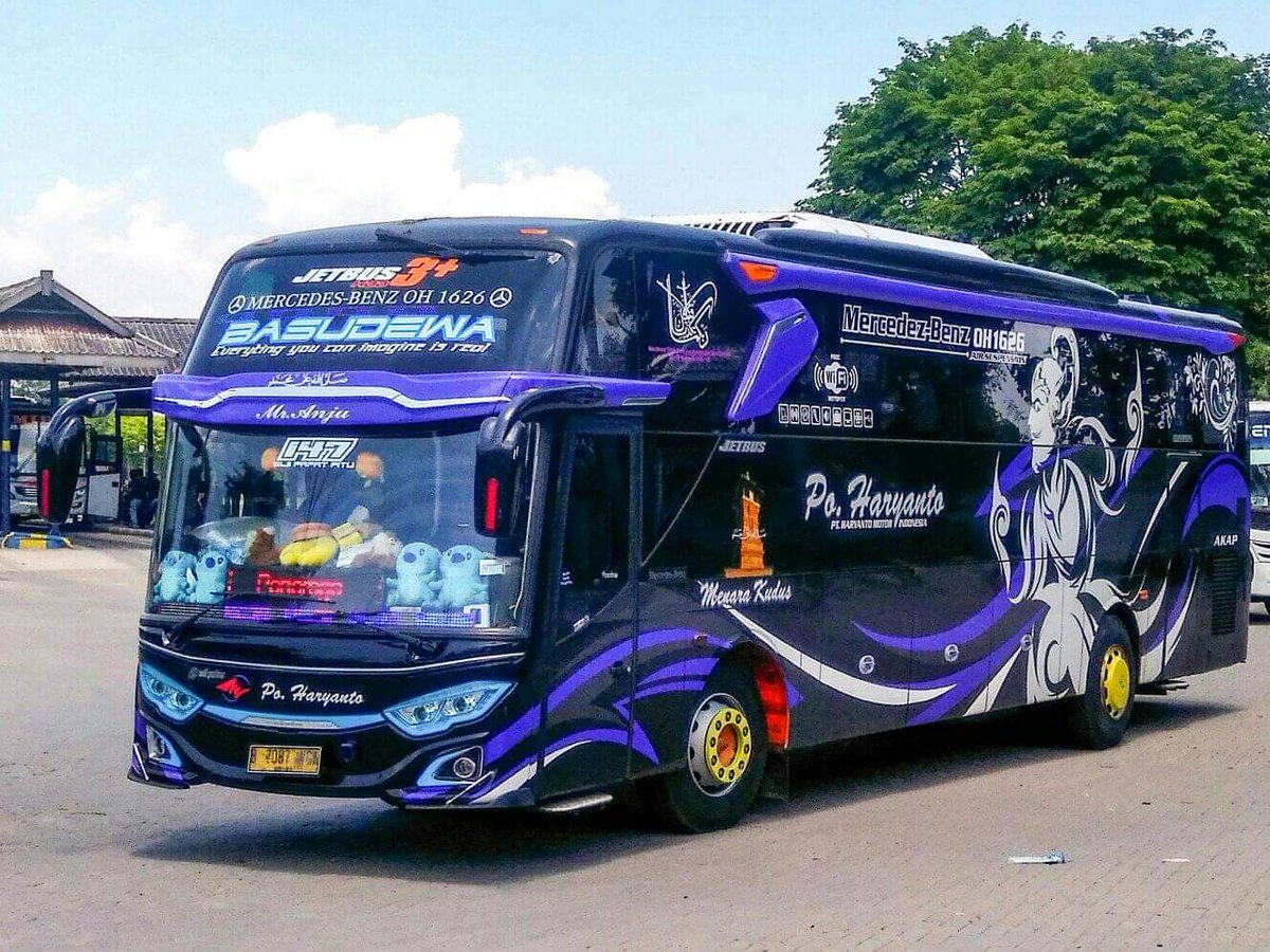 Detail Gambar Bus Haryanto Nomer 53