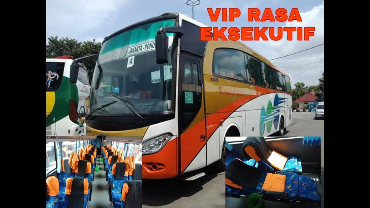 Detail Gambar Bus Kramat Djati Nomer 27