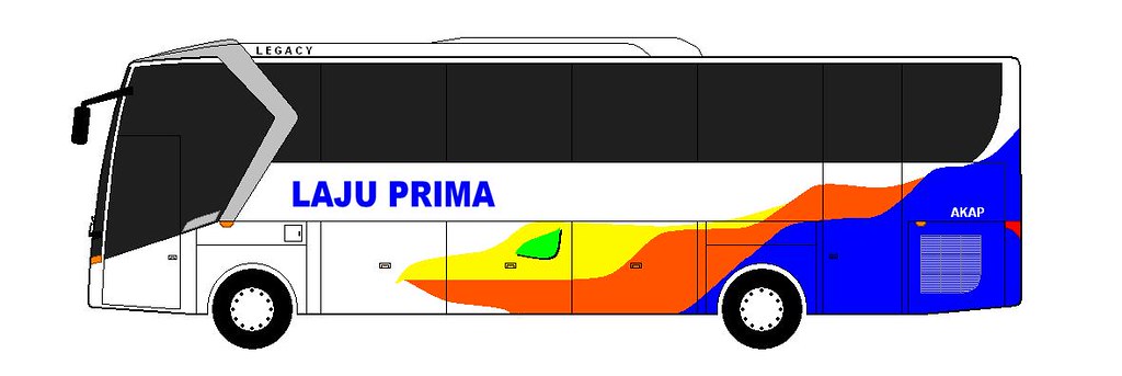 Detail Gambar Bus Laju Prima Nomer 55