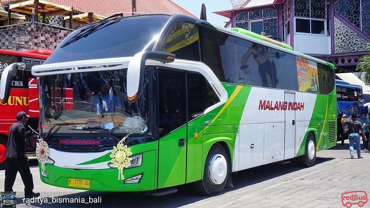 Gambar Bus Malang Indah Tujuan Malang Bali - KibrisPDR