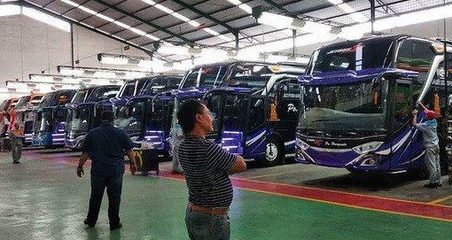 Detail Gambar Bus Po Haryanto Nomer 45