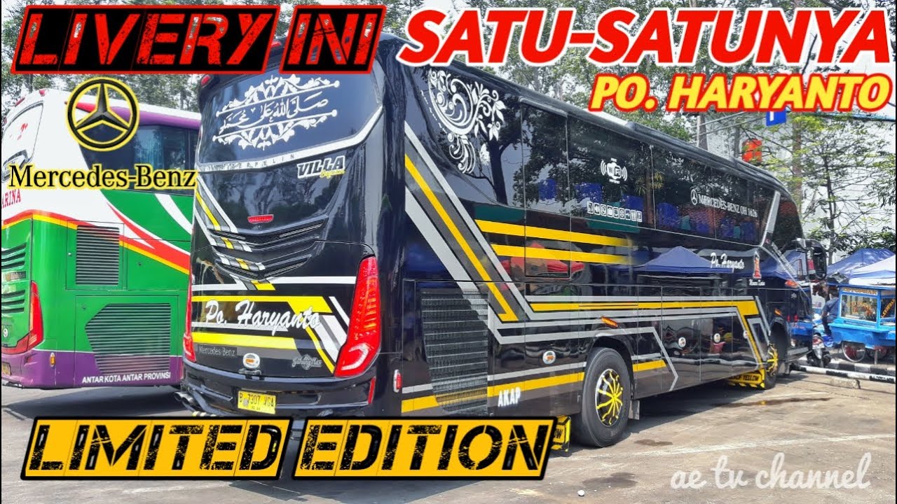 Gambar Bus Po Haryanto Limited Edition - KibrisPDR