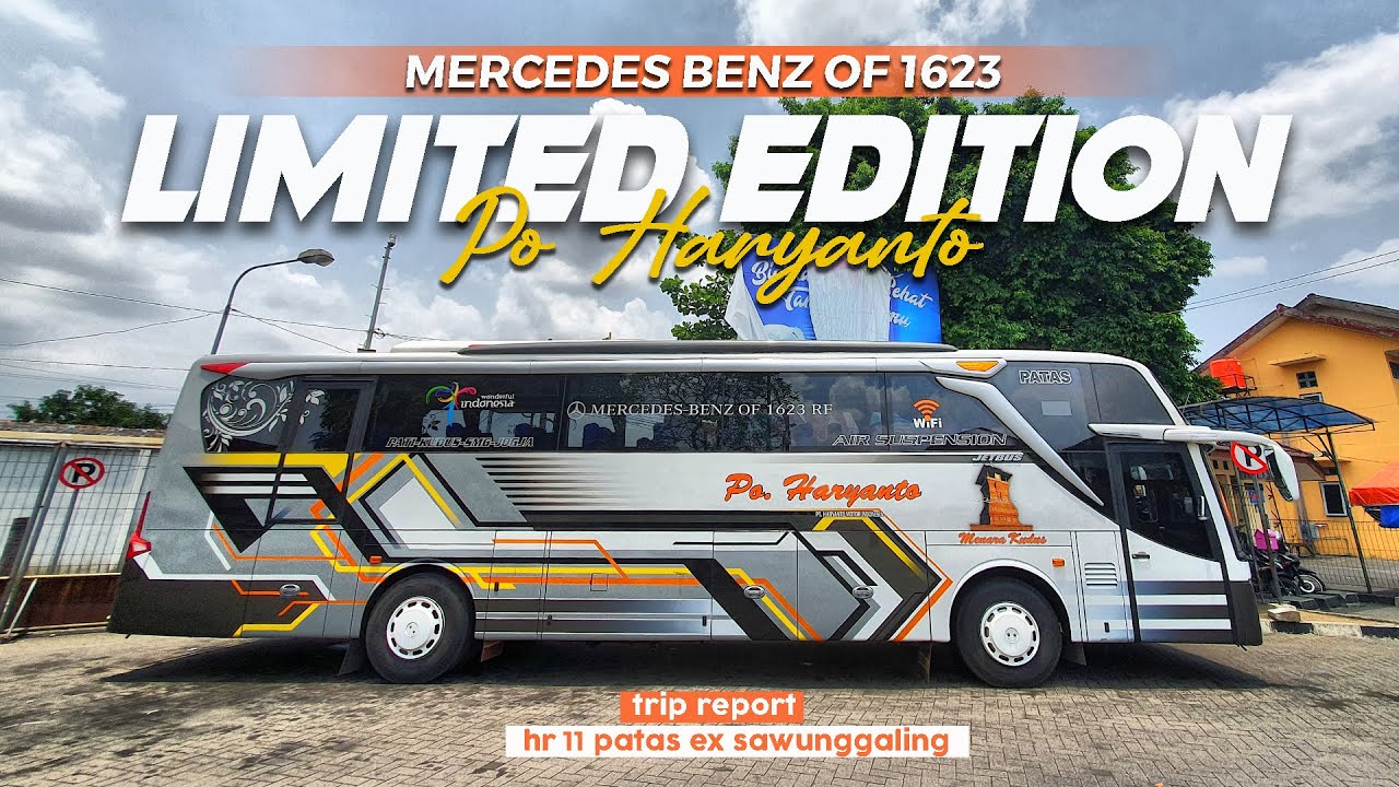 Detail Gambar Bus Po Haryanto Limited Edition Nomer 14