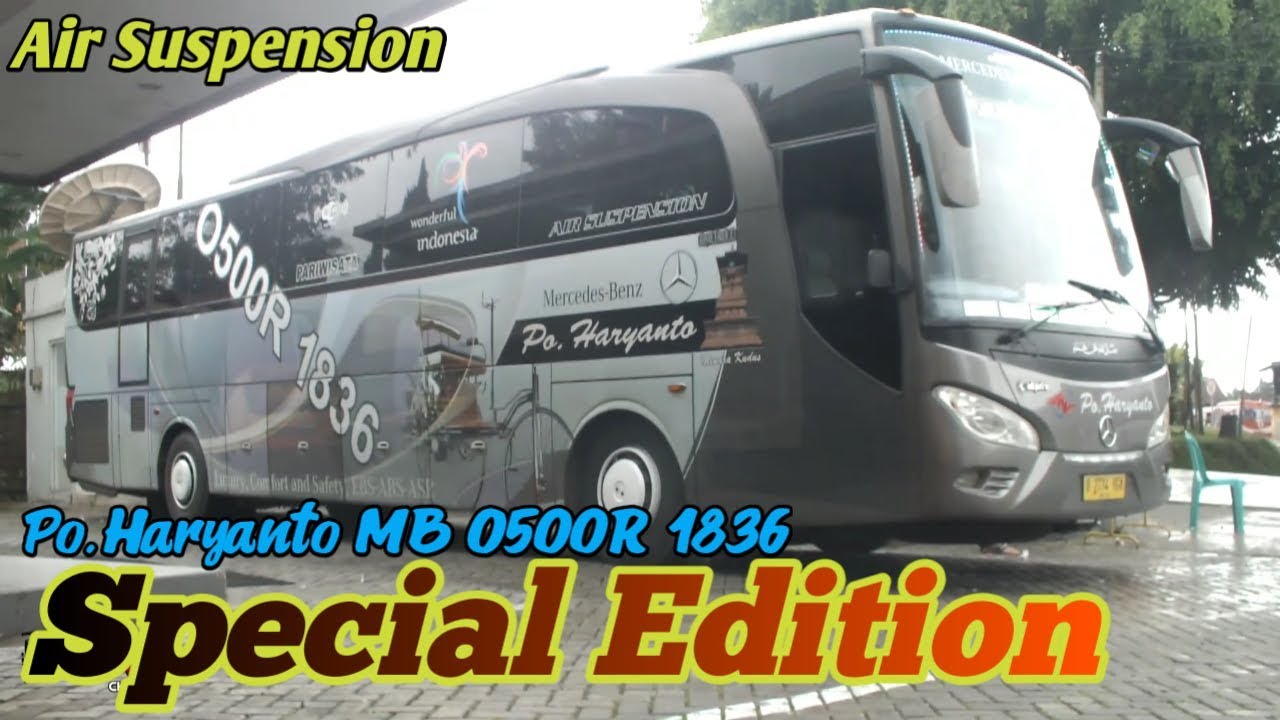 Detail Gambar Bus Po Haryanto Limited Edition Nomer 43