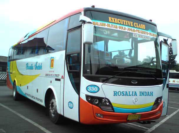 Detail Gambar Bus Rosalia Indah Nomer 56