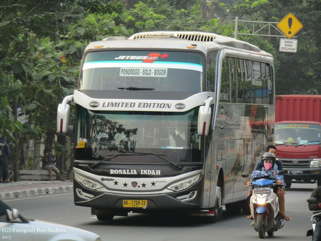 Detail Gambar Bus Rosalia Indah Limited Edition Nomer 52