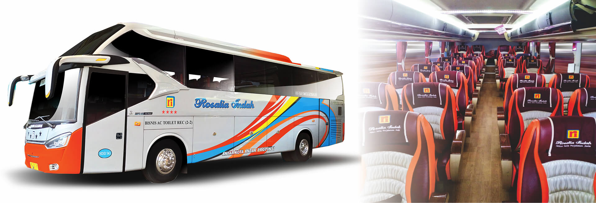 Detail Gambar Bus Rosalia Indah Limited Edition Nomer 55