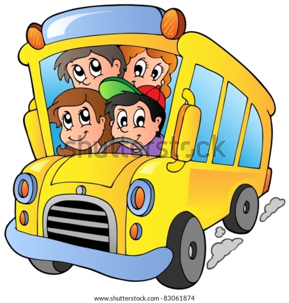 Detail Gambar Bus Sekolah Kartun Nomer 20