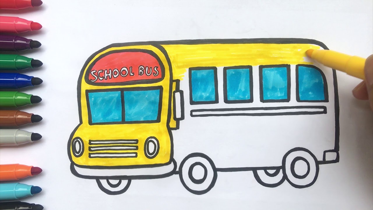 Detail Gambar Bus Sekolah Kartun Nomer 25