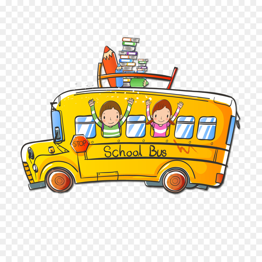 Detail Gambar Bus Sekolah Kartun Nomer 7