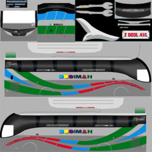 Detail Gambar Bus Simulator Budiman Nomer 22