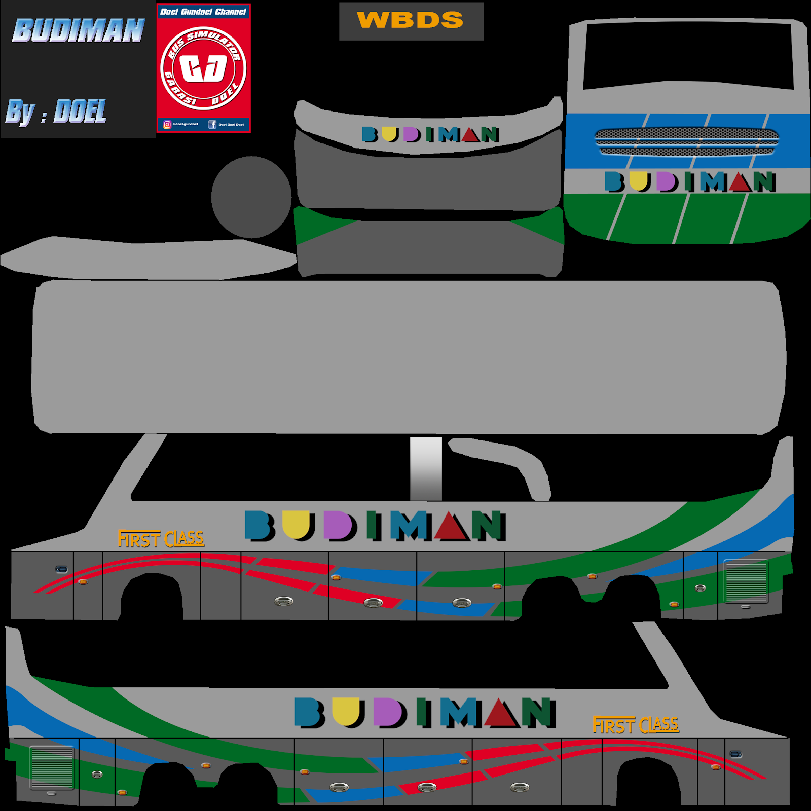 Detail Gambar Bus Simulator Budiman Nomer 31