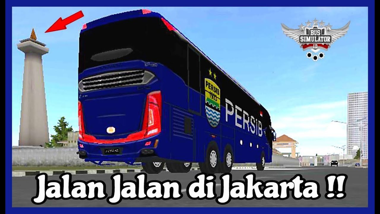 Detail Gambar Bus Simulator Persib Nomer 55