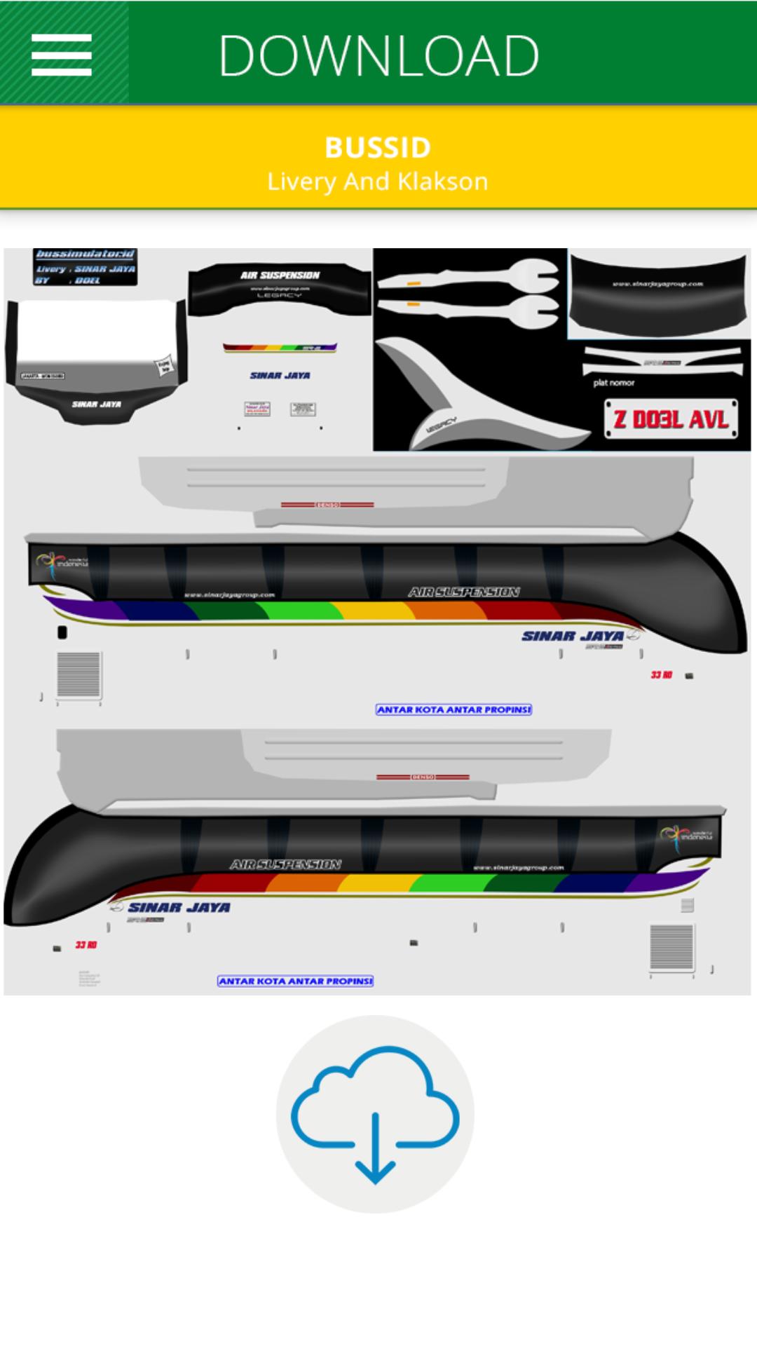 Detail Gambar Bus Sinar Jaya Simulator Nomer 36