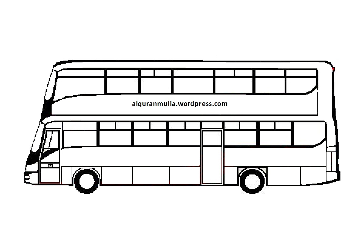 Detail Gambar Bus Untuk Mewarnai Nomer 15