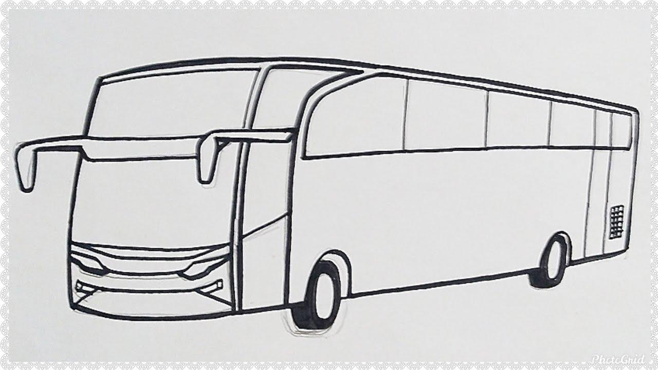 Detail Gambar Bus Untuk Mewarnai Nomer 57