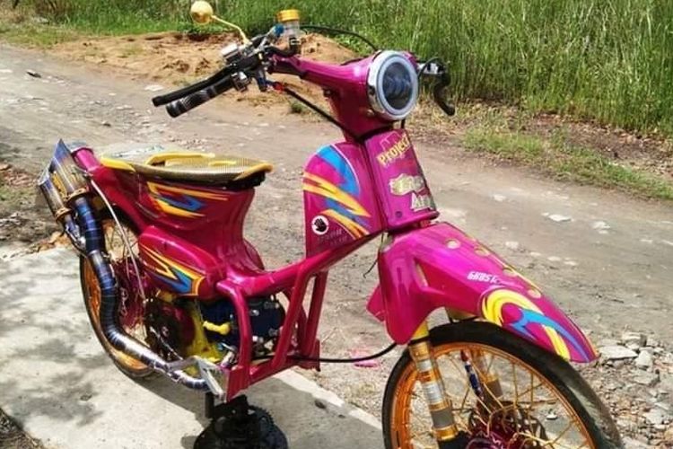 Detail Gambar C70 Modif Nomer 25