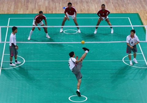 Gambar Cabang Olahraga Takraw - KibrisPDR