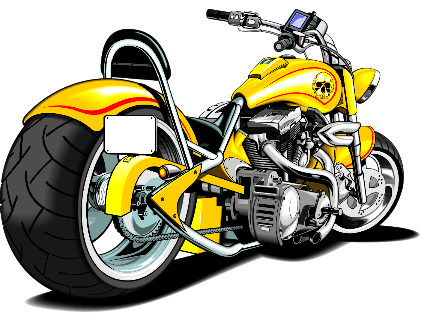 Detail Harley Davidson Silhouette Nomer 20