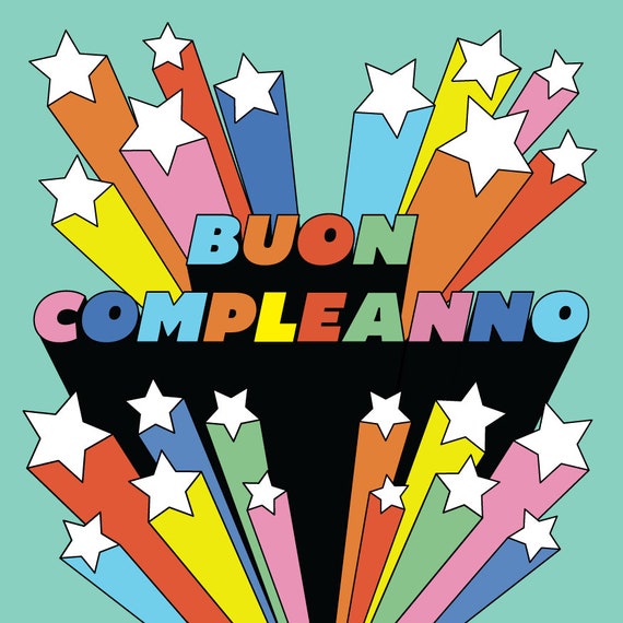 Detail Italienische Geburtstagskarte Nomer 3
