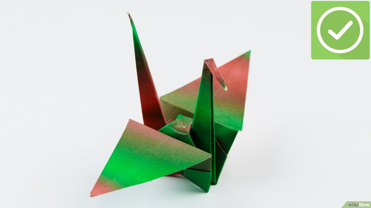 Detail Kranich Falten Origami Nomer 16
