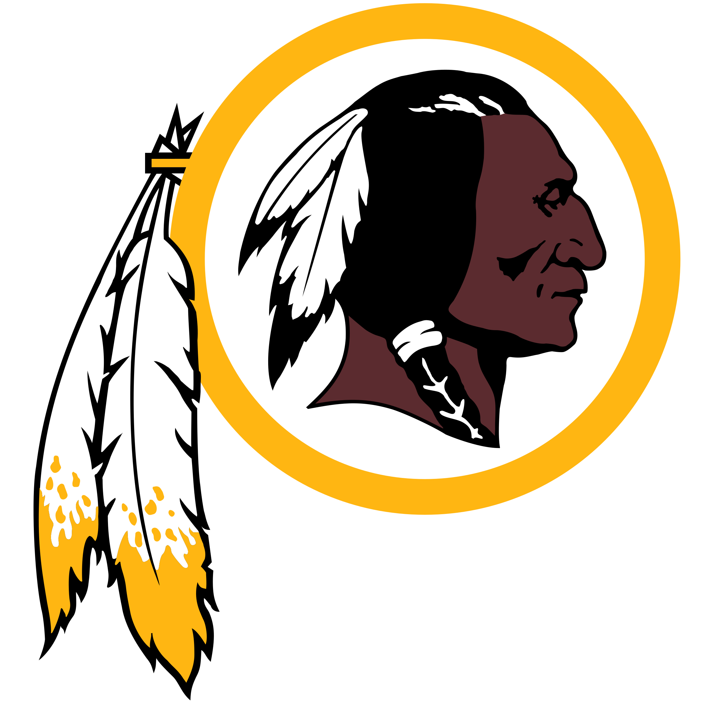 Redskins Logo Colors - KibrisPDR