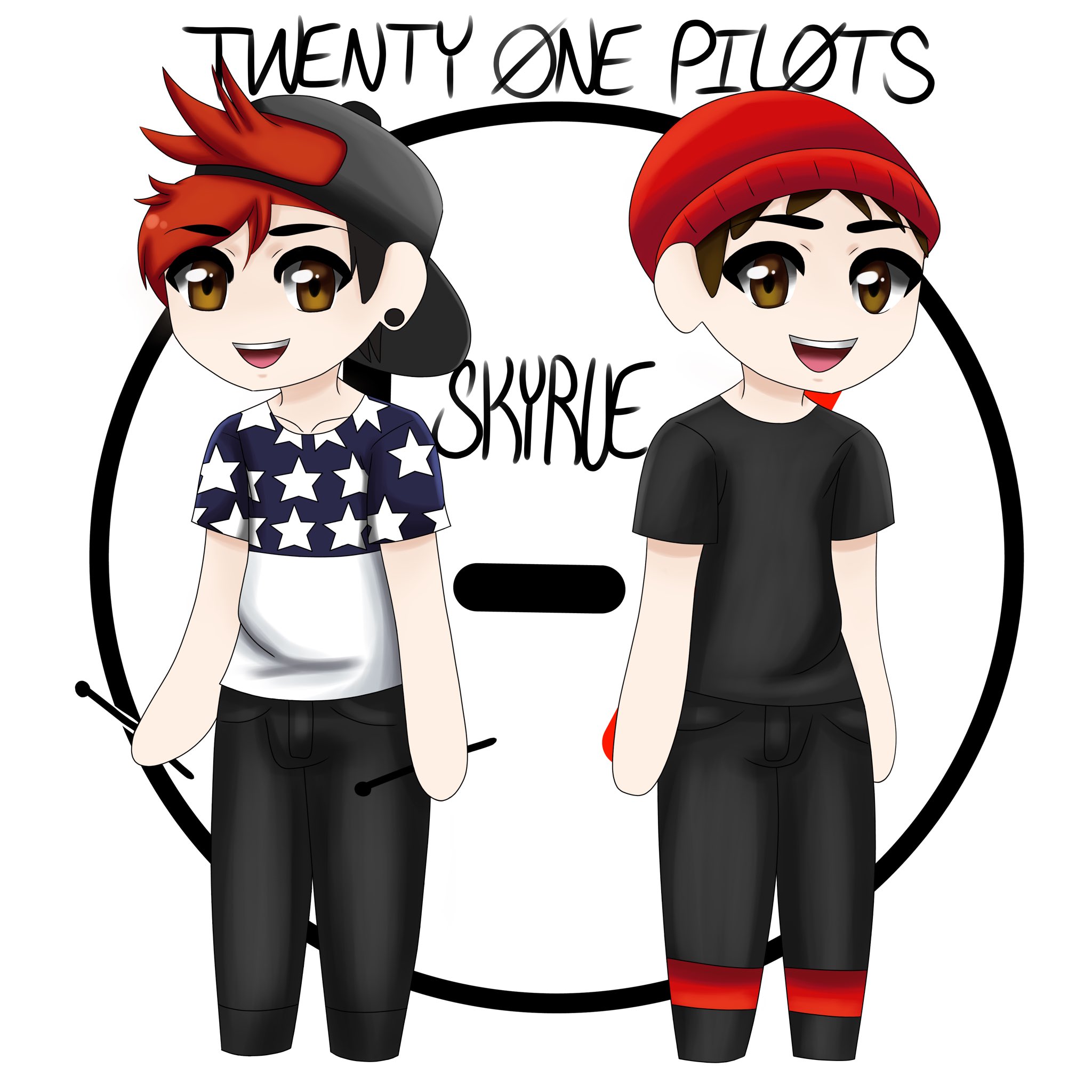 Detail Twenty One Pilots Cartoon Nomer 5