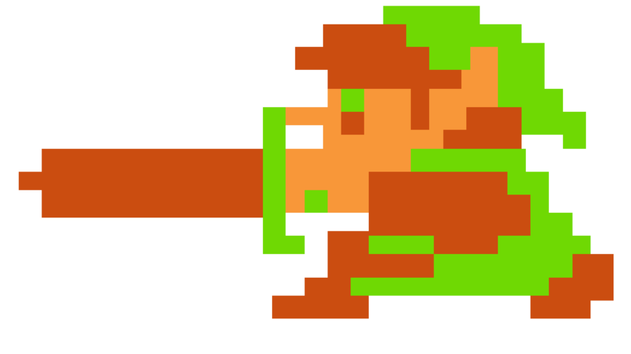 Detail Zelda Link Sprite Nomer 12