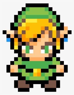 Detail Zelda Link Sprite Nomer 16