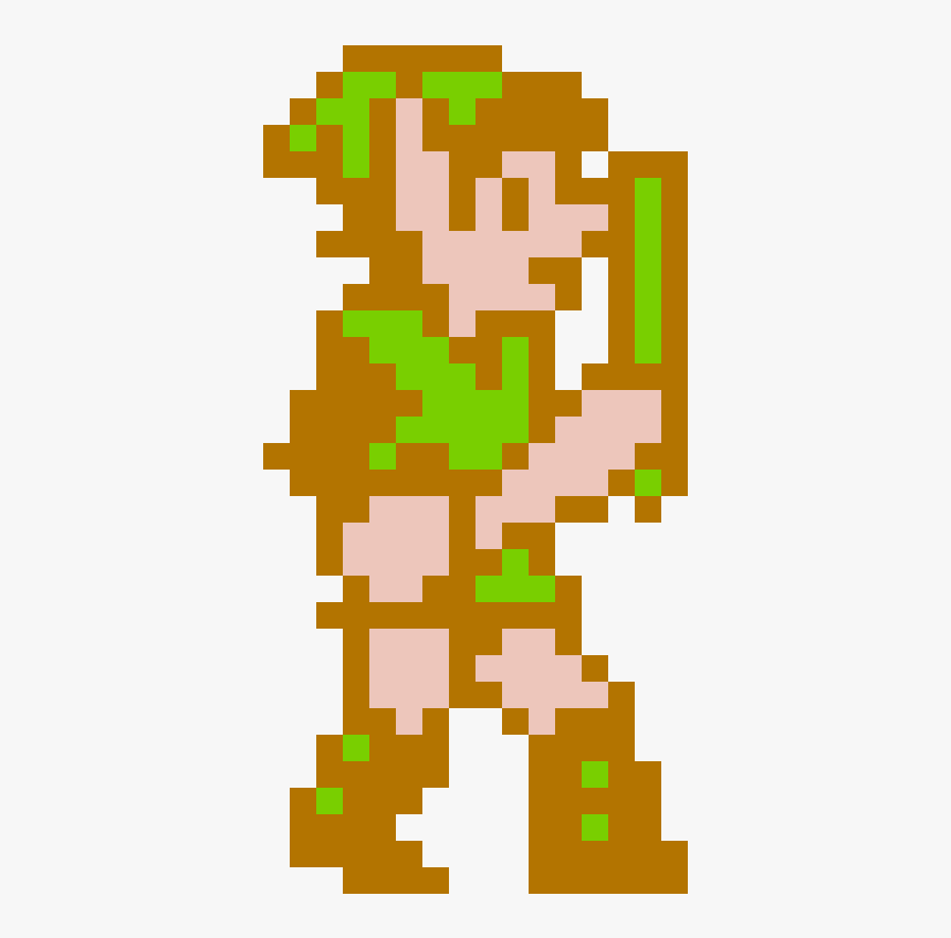 Detail Zelda Link Sprite Nomer 2
