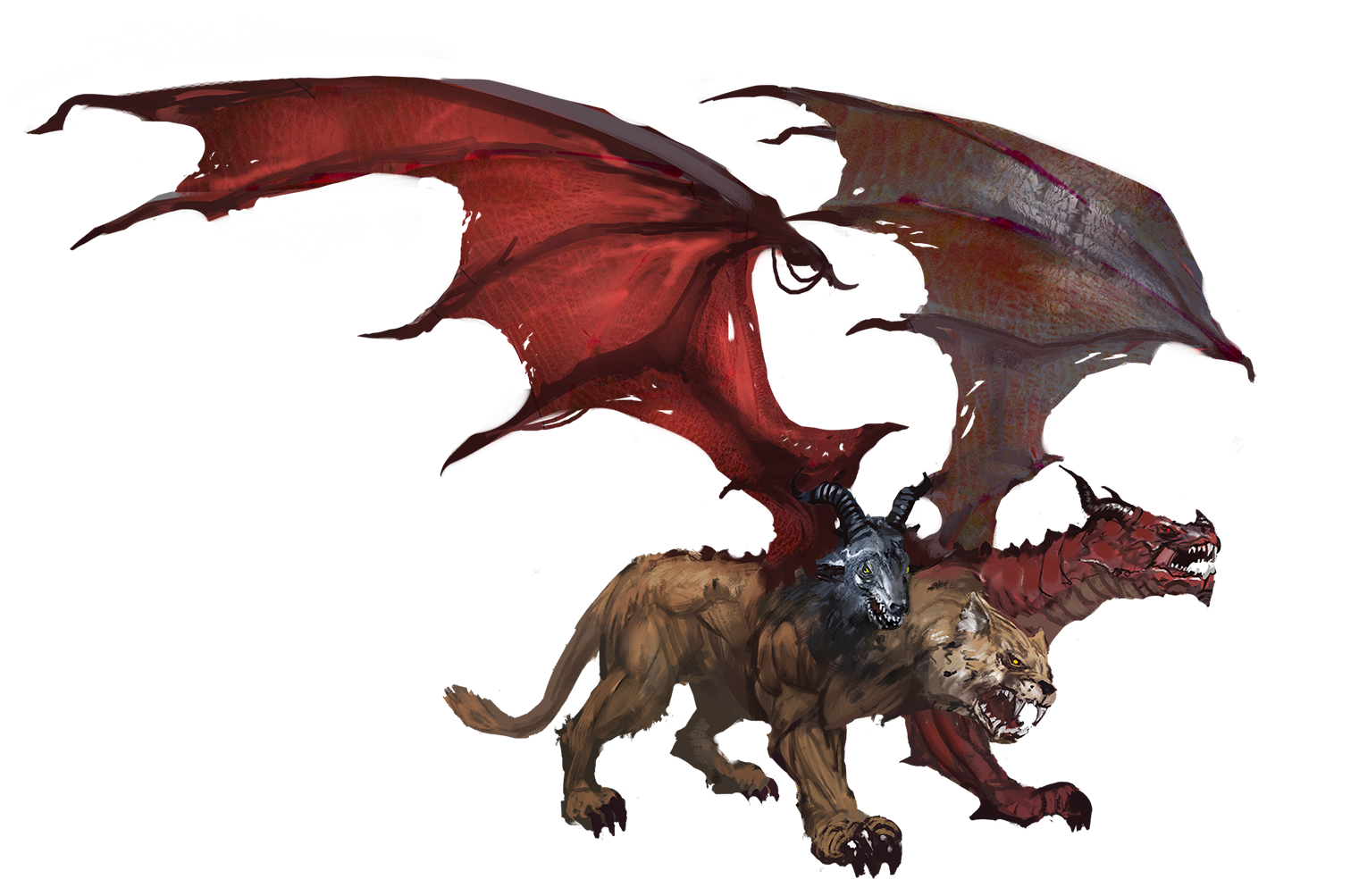 Detail 5e Chimera Nomer 5