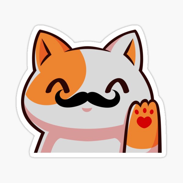 Detail Cat Mustache Meme Nomer 2