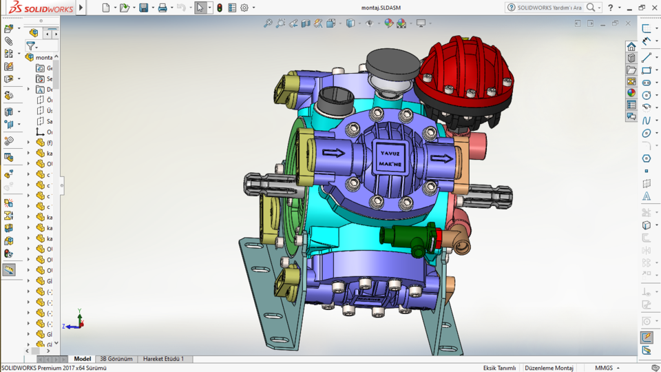 Detail Gambar Cad 2 Dimensi Pompa Air Nomer 47